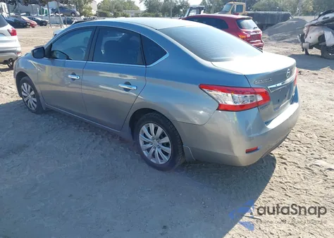 2013 Nissan Sentra S из США, поврежденный, VIN 3N1AB7AP5DL768961